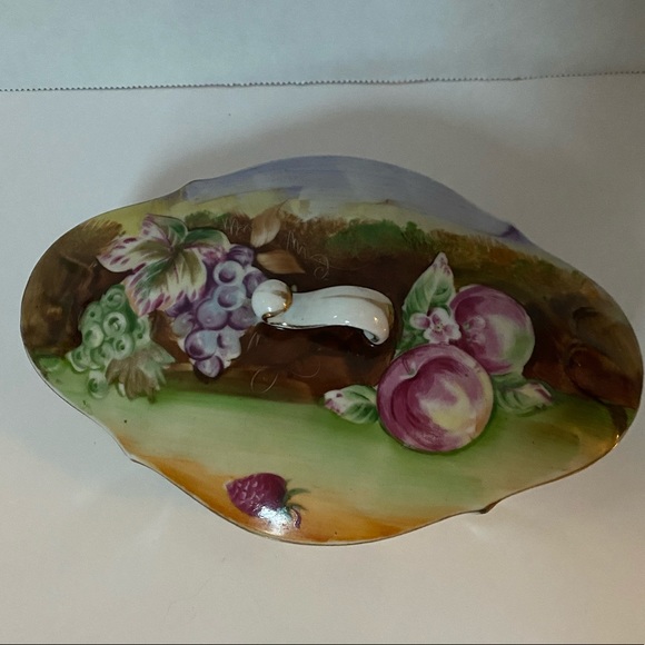 Thames Vintage Fruit Themed Covered Trinket Dish - Picture 13 of 13